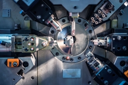 Bild Revolverkopf an Trommelmaschine