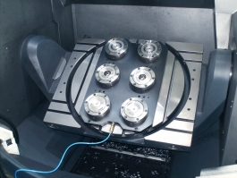 Bild Nullspannsystem auf Schwenkrundtisch