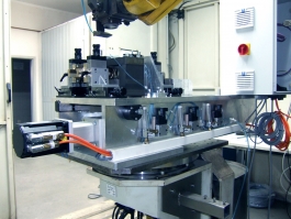 Bild Laserschweißvorrichtung für Kurzrohre